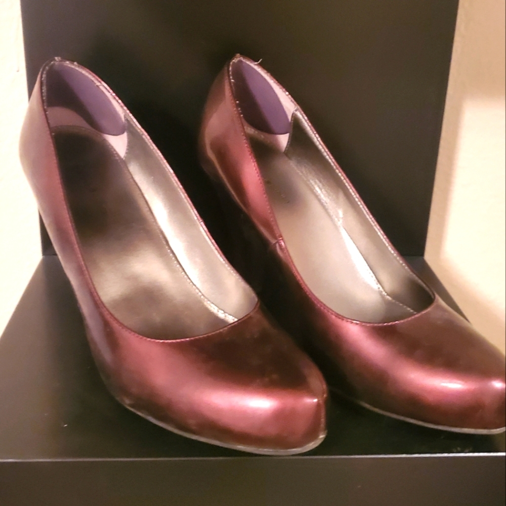 Heels - maroon - 9m